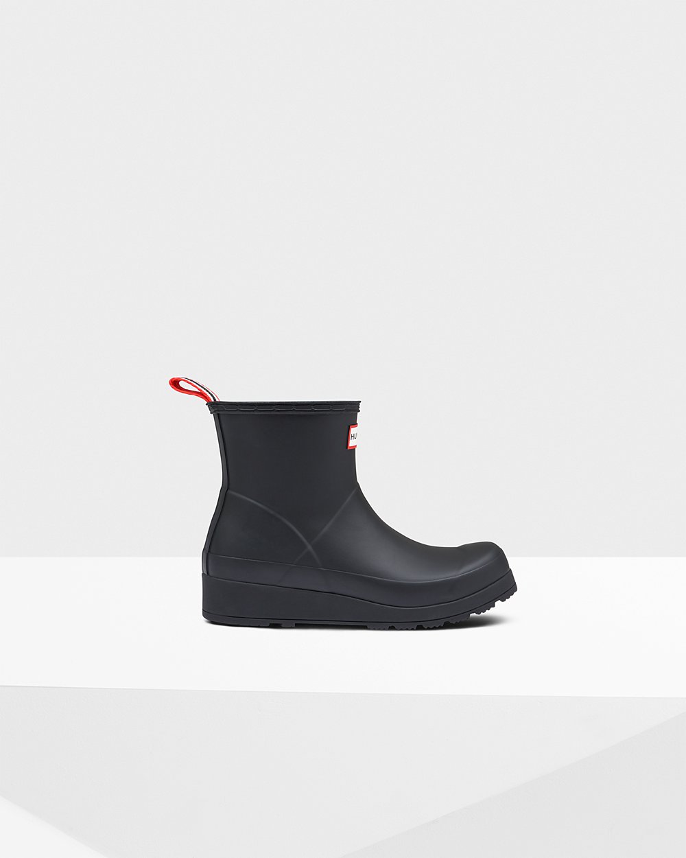 Hunter Original Short Rain Play Boots - Cheap Online Womens Black - JGYQMI215